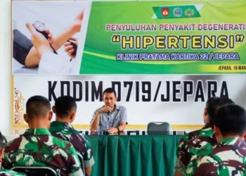 Kodim Jepara Penyuluhan Penyakit Hipertensi