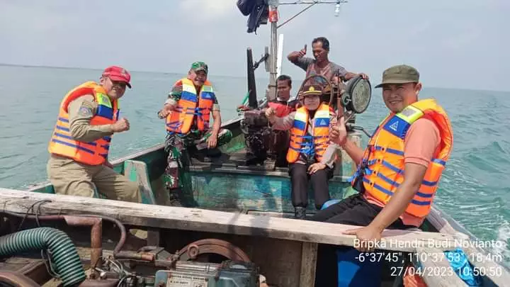 Cek Route Lomban, Kapolsek Tahunan Imbau Kamtibmas