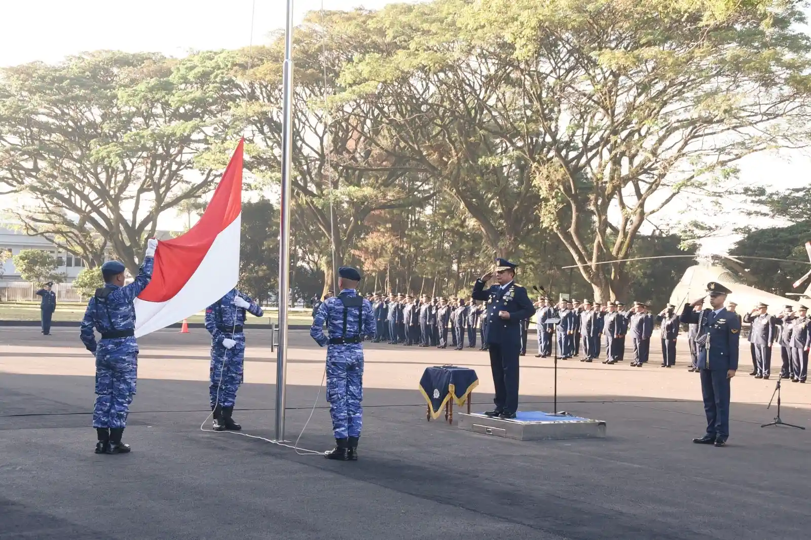 Dankoharmatau Pimpin Upacara Peringatan Hari Lahir Pancasila 2023