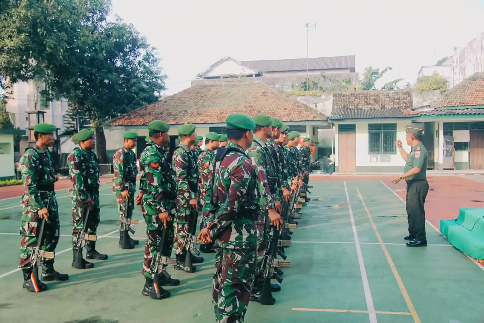 Bentuk Prajurit Kodim 0719/Jepara Profesional, Pasi Pers Latih Permildas 