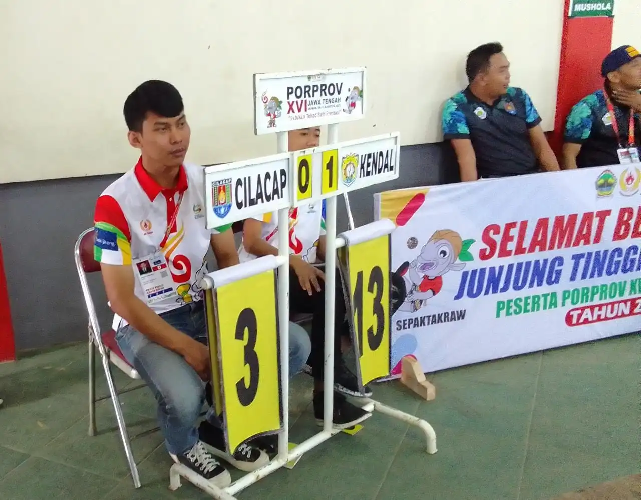 Penilai Dalam Pertandingan Sepak takraw Porprov