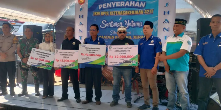 FORMADES Jepara Berbagi Kasih Santunan JKM BPJS Ketenagakerjaan dan YATAMA