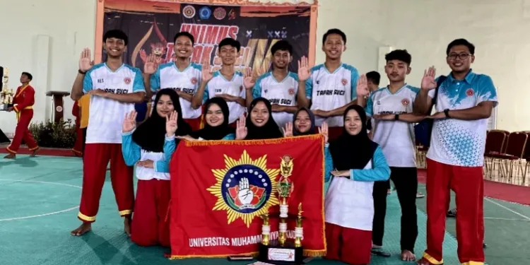 UMKU Harumkan Nama Kudus, Tapak Suci Juara 3 Nasional