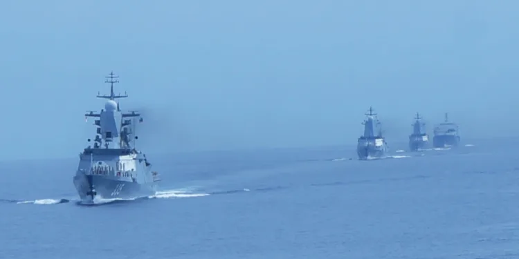 Intip Kapal Perang RI dan AL Rusia di Laut Jawa Latma ORRUDA