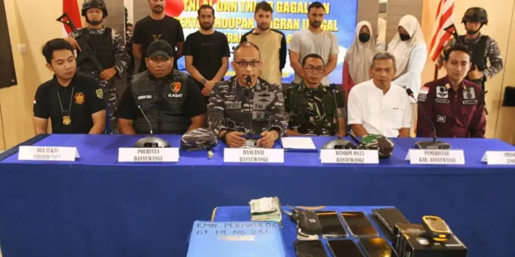 Lanal Banyuwangi Gagalkan Penyelundupan Imigran Ilegal